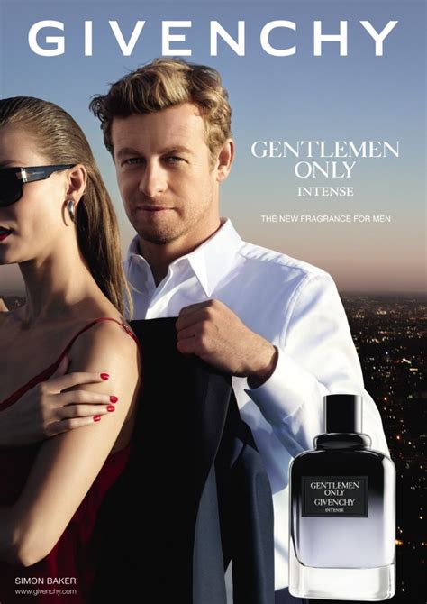 gentleman givenchy simon baker|Givenchy perfume for men.